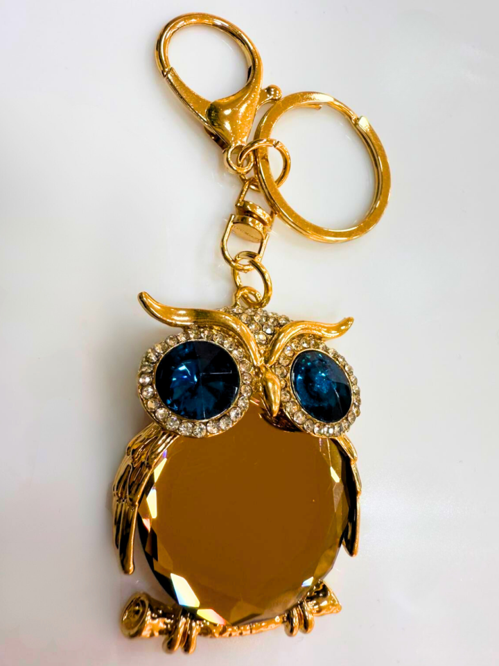 Kristal Baykuş Anahtarlık