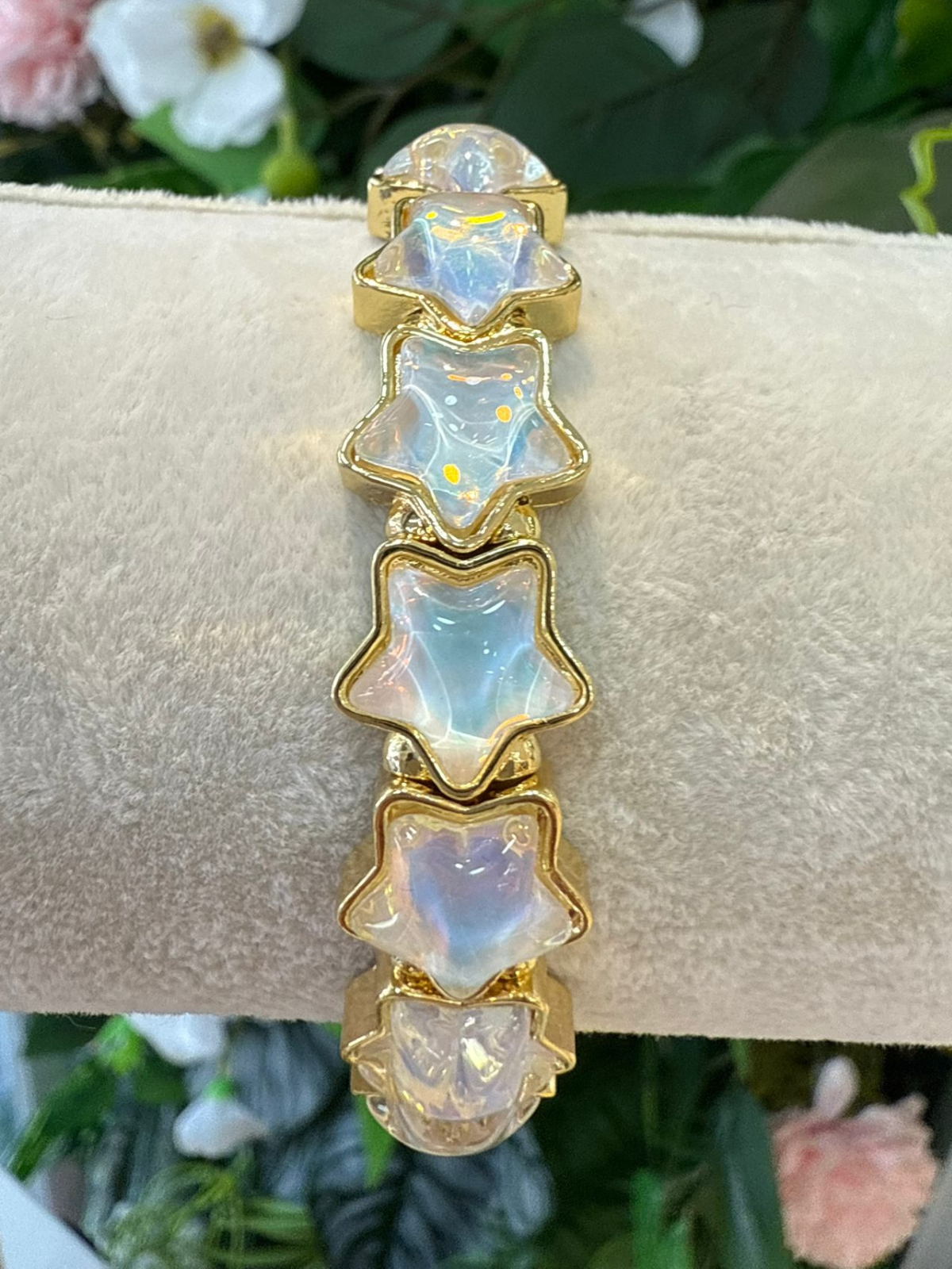 Opal Yıldız Taşlı Bileklik