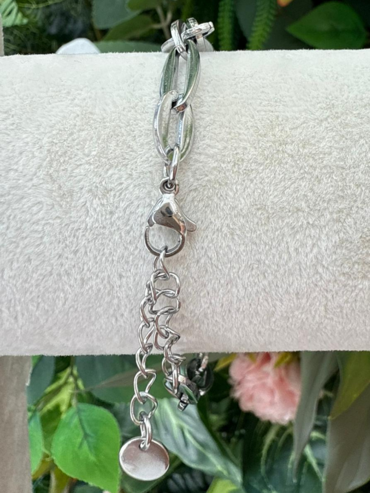 Çelik Bağ Zincir Bileklik